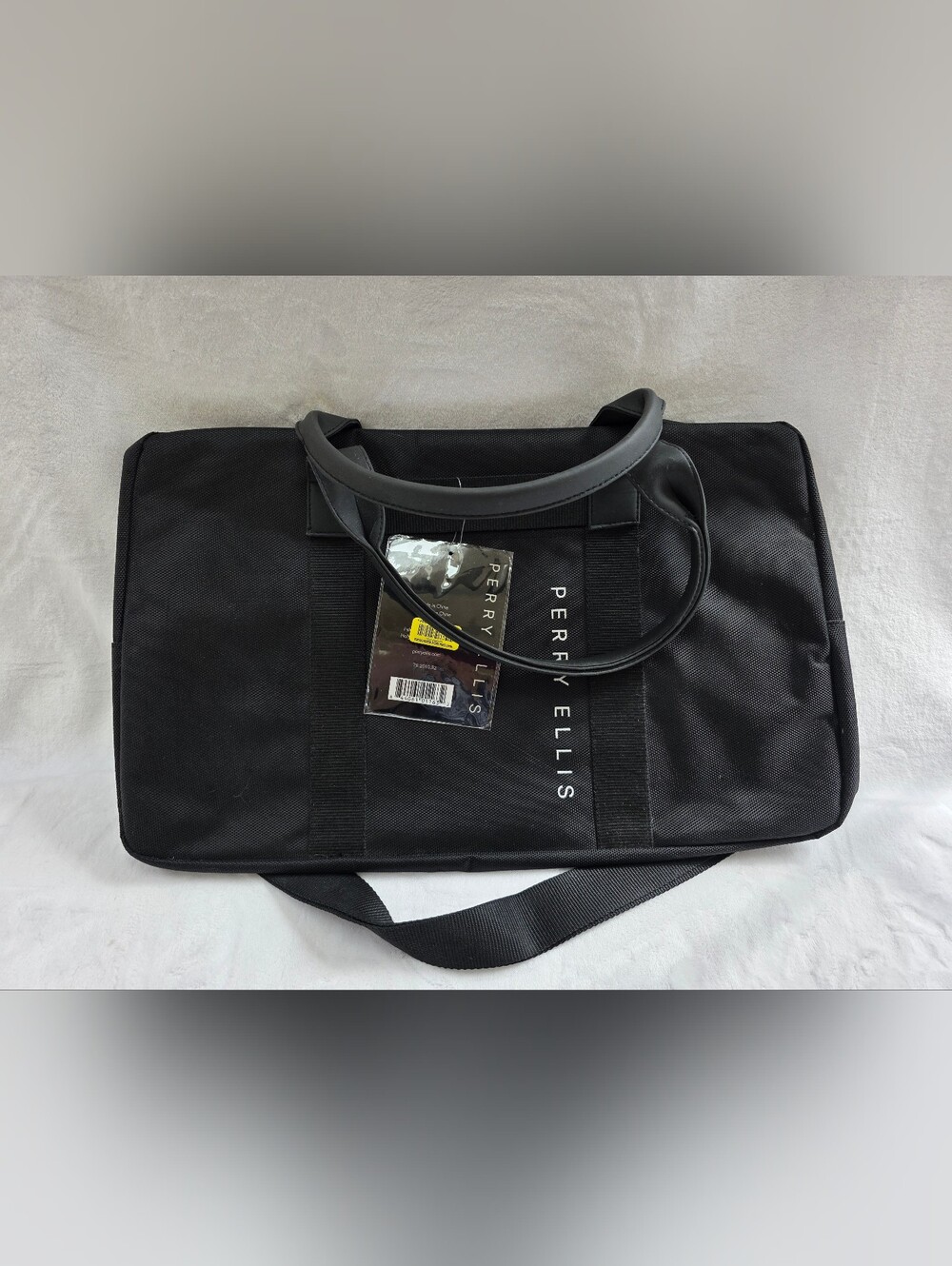Perry Ellis Black Duffel Bag
